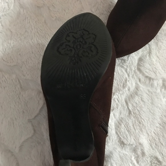 Brown Heel Booties - Picture 4 of 4